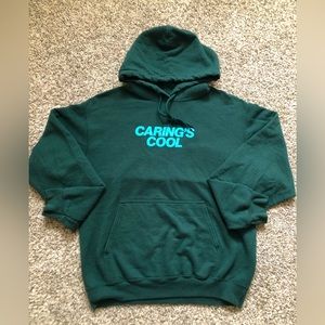 Lonely ghost hoodie “it’s cool to care”